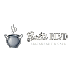 BALTI BLVD Restaurant & Cafe logo.